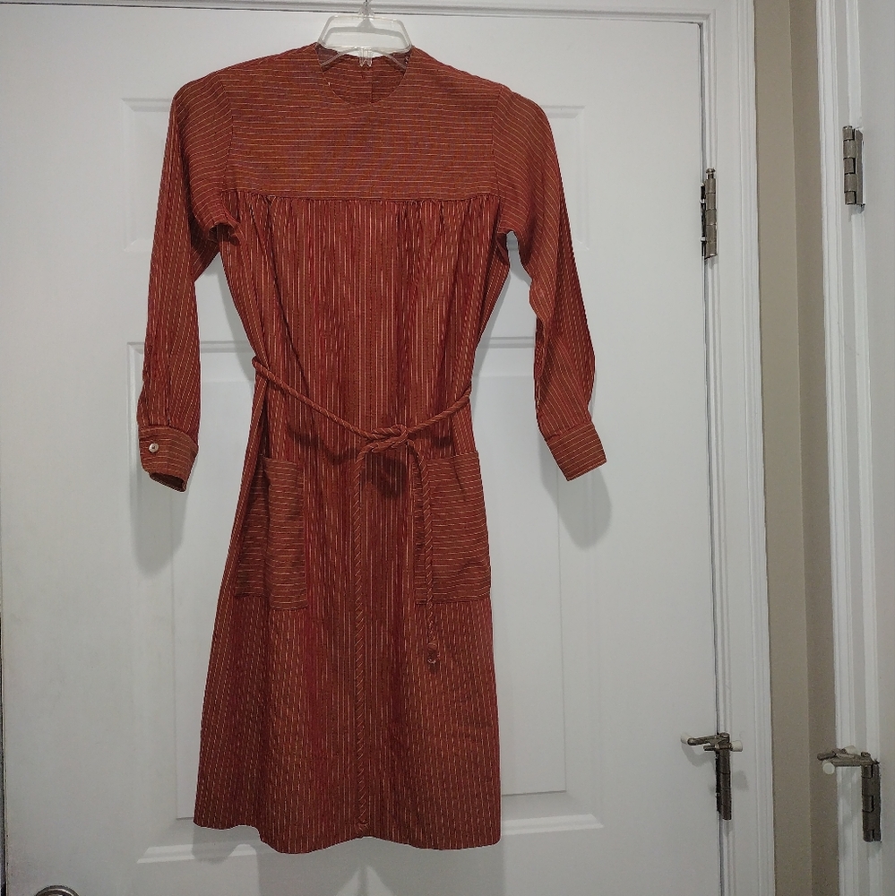 Country Miss Vintage Prairie Style Shirt Dress  Size 12